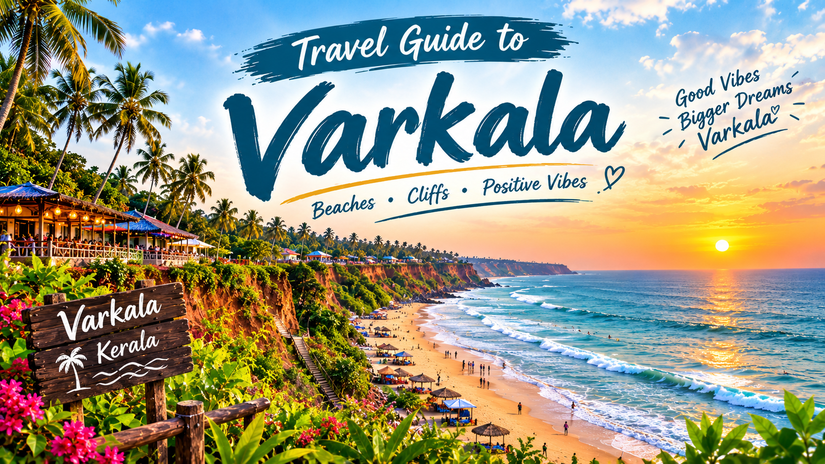 Top 10 Tourist Places to Visit in Varkala – Beaches & Travel Guide