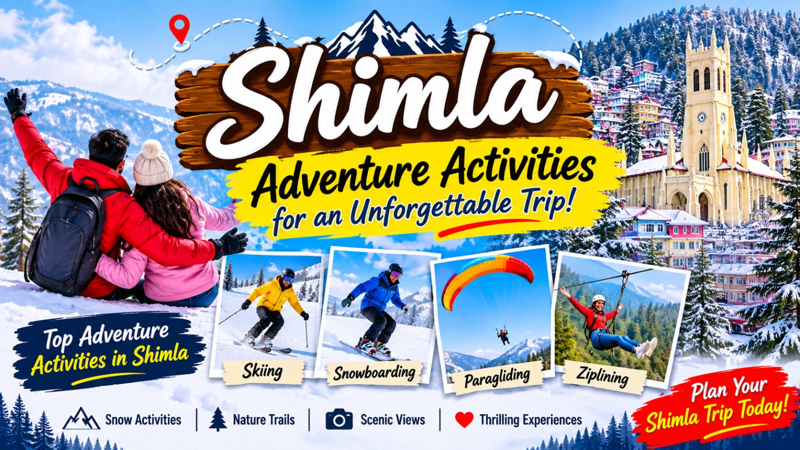 Top Adventure Activities in Shimla: Best Things to Do for Thrill Seekers