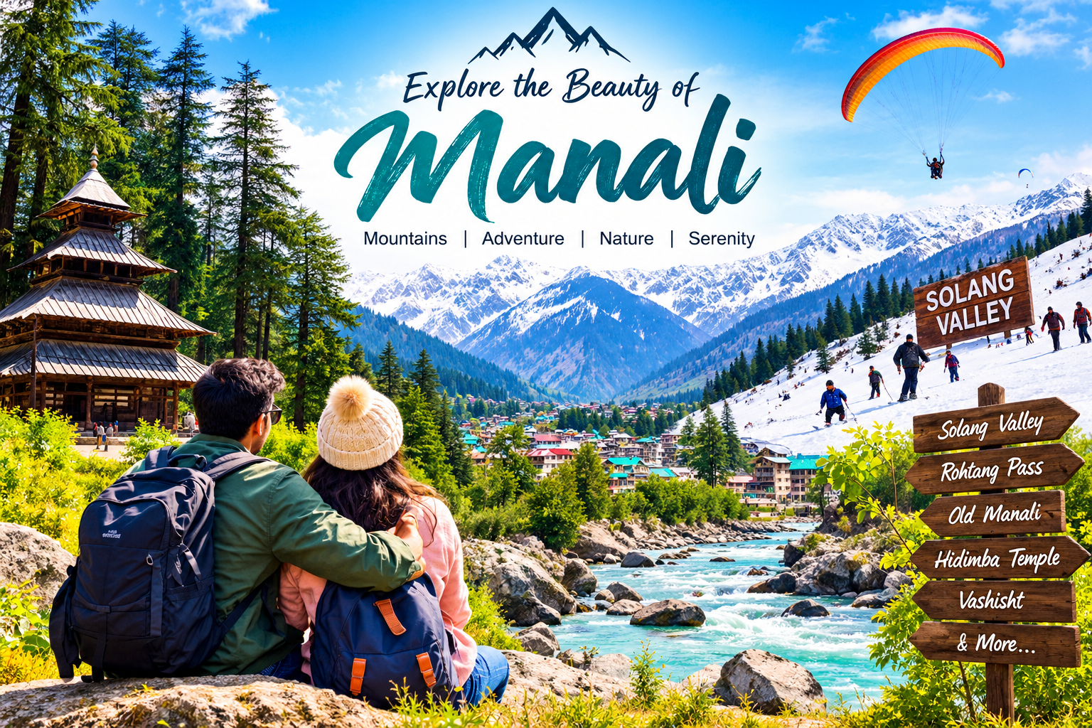 Snowy Manali